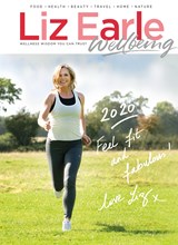 Liz Earle Wellbeing Front cover January February 2020